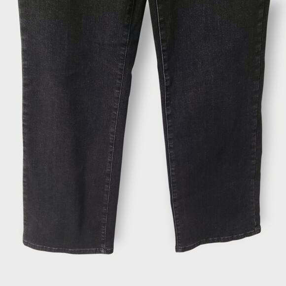 Judy Blue Button Fly Trouser Flare Jeans Black Sz 3/26 Retro Minimalist JB88355 - Picture 3 of 12